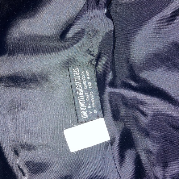 NWOT Wilson’s Leather Moto Jacket Size XS - Picture 5 of 5